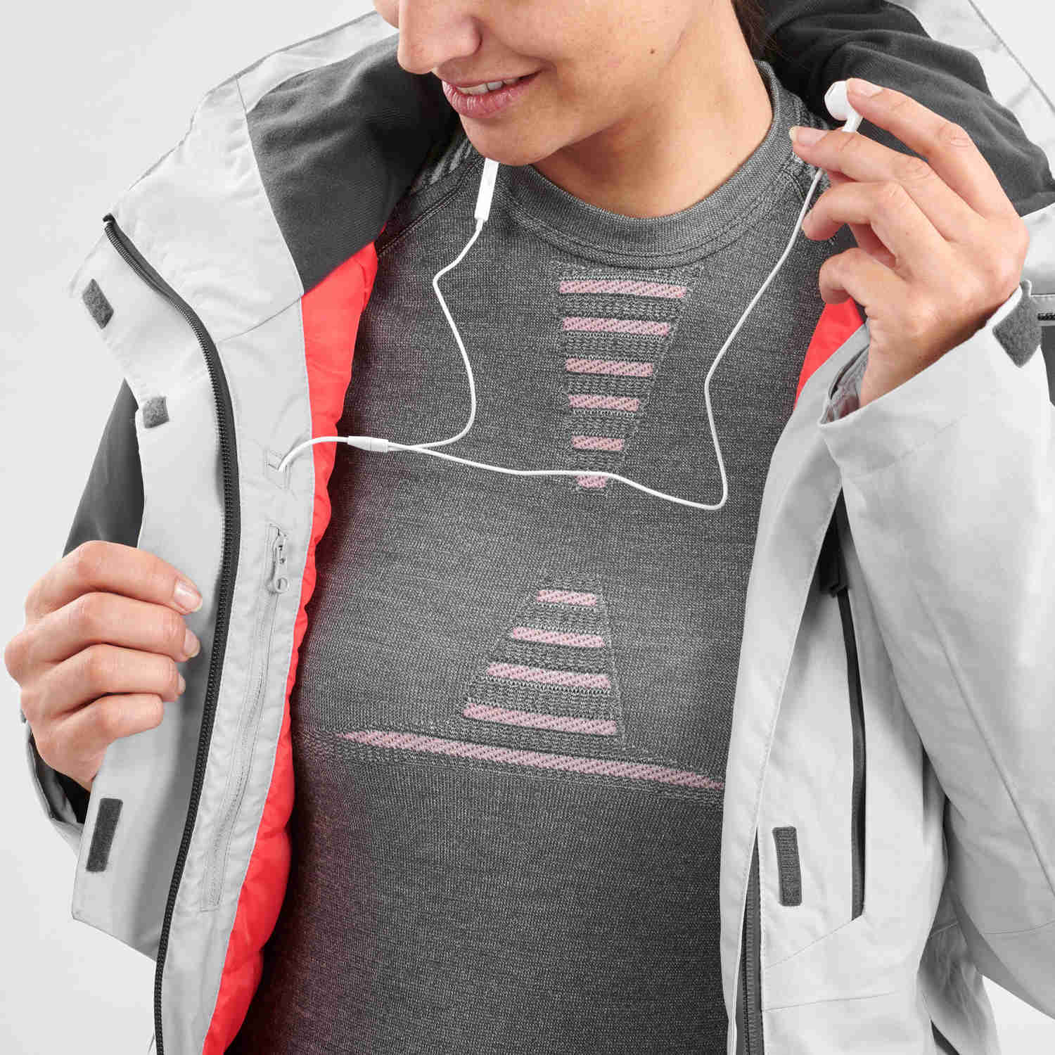 Women's Freeride Ski Jacket - Wedze FR100