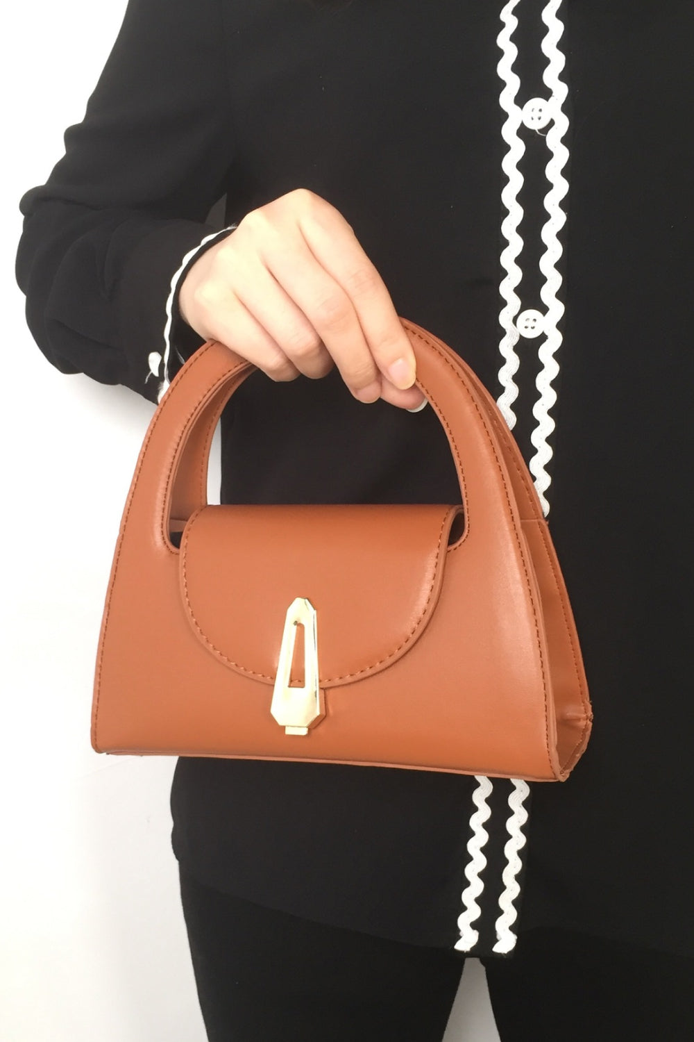 Stylish PU Leather Small Handbag