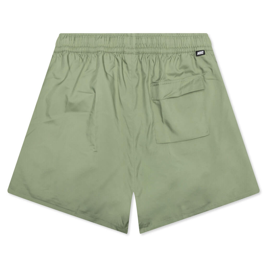 Nike Sport Essentials Woven Lined Flow Shorts - Oil Green/White
