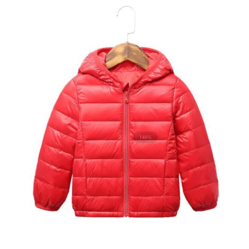 Children's Hooded Down Jackets - Warm and Stylish Outerwear for Boys and Girls