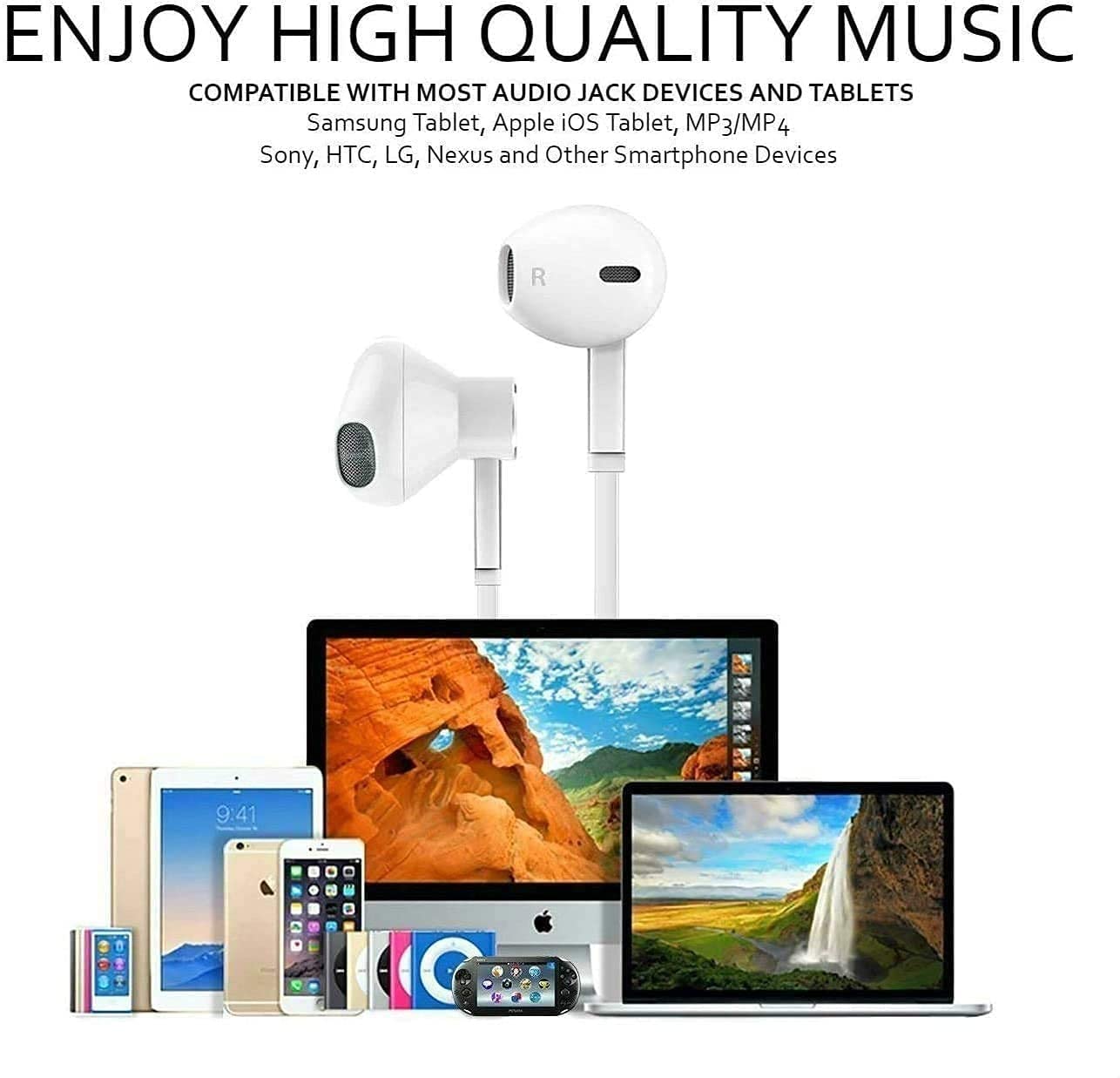 Lightning Earbuds with Mic and Volume Control for iPhone