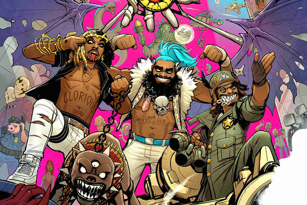 Flatbush ZOMBiES Rapper Music Hip-Hop Poster