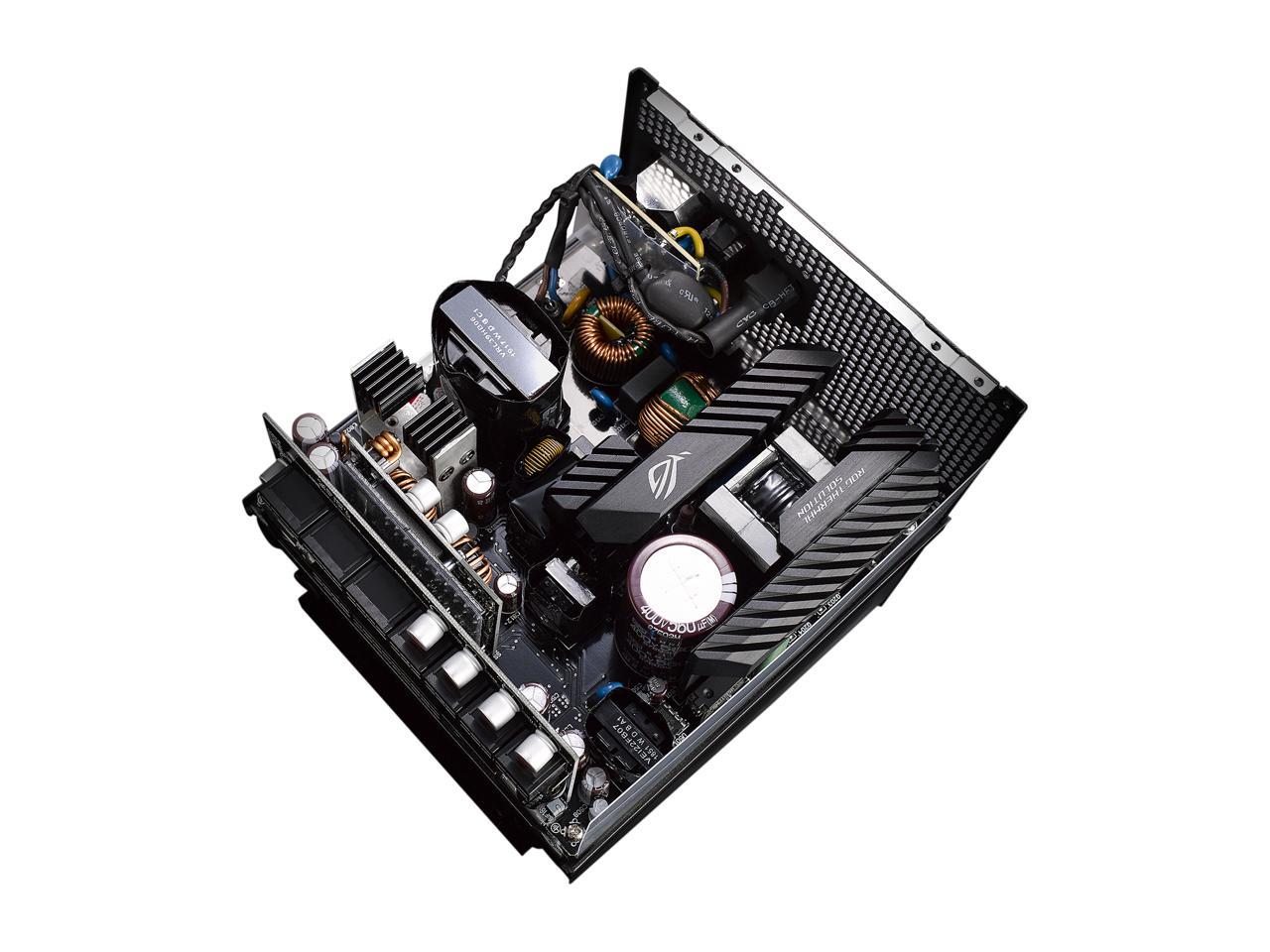 ASUS ROG STRIX 850W White Edition Power Supply - Premium Cooling, Efficiency, and Silence