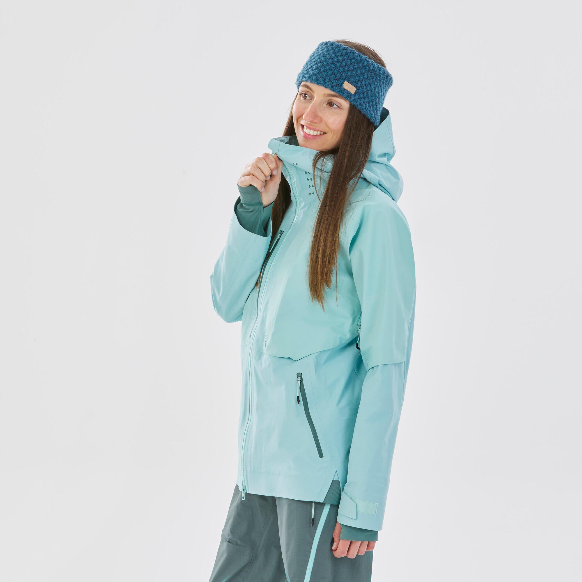 Women's Advanced Freeride Ski Jacket FR900 - Blue