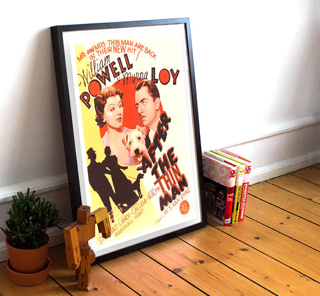 After The Thin Man - 1936 Reprint Movie Poster