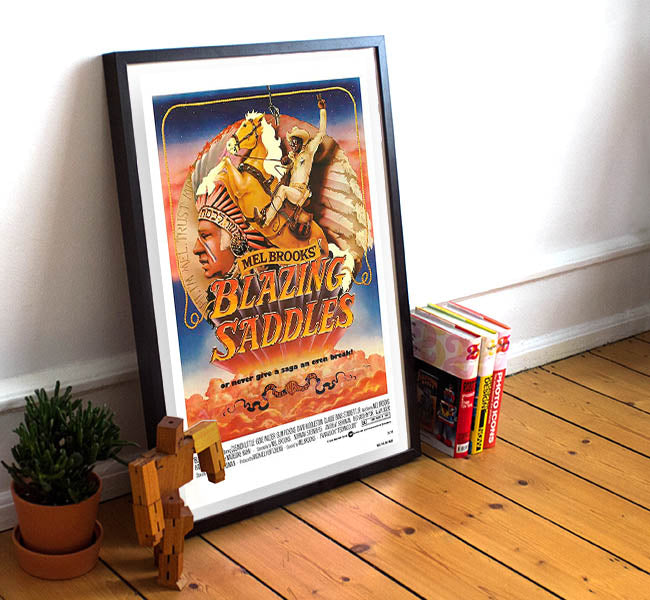 Blazing Saddles - 1974 Reprint Movie Poster