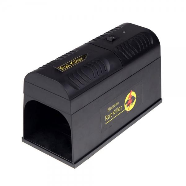 High-Tech Electronic Rat Trap with EU Plug Adapter