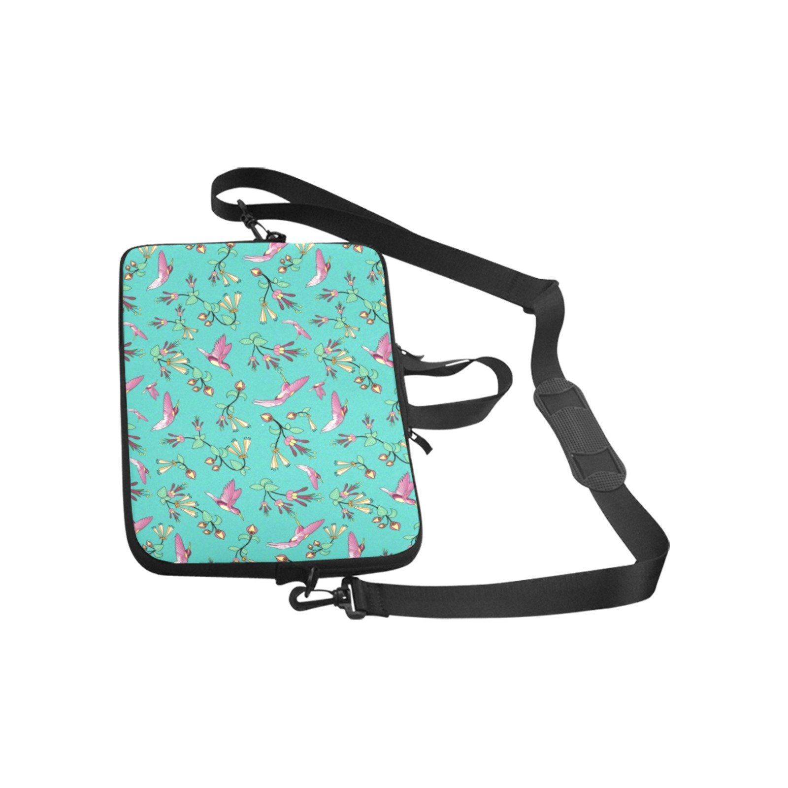 Elegant Hummingbird Neoprene Laptop Bag