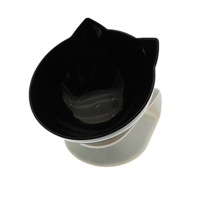 Non-Slip Double Pet Bowl with Stand for Cats and Dogs