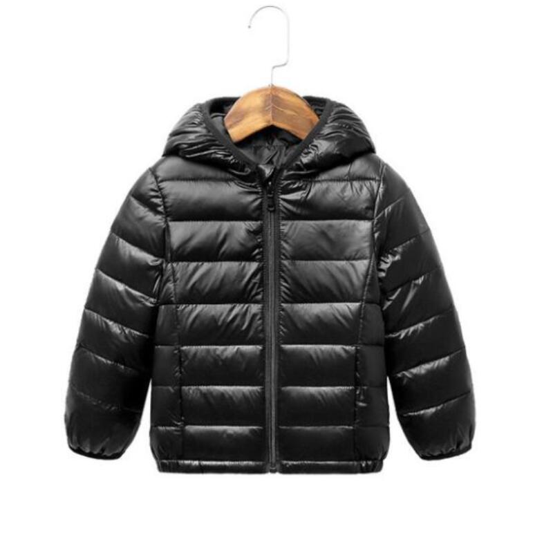 Children's Hooded Down Jackets - Warm and Stylish Outerwear for Boys and Girls