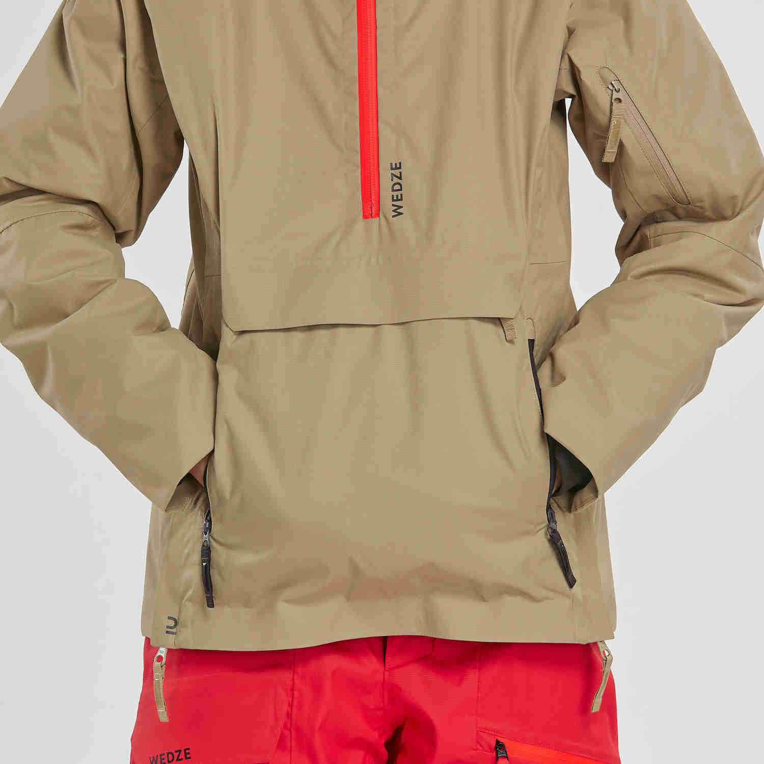 FR500 Girls' Hooded Freeride Ski Jacket