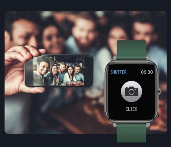 P22 Smart Watch with IPS Color Screen and HRS 3300 PPG Chip