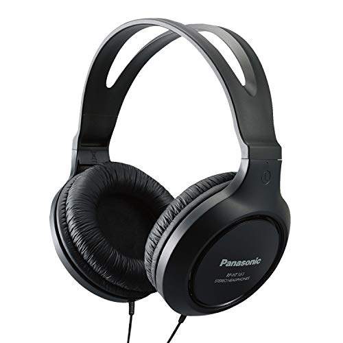 Panasonic RP-HT161-K Over-Ear Headphones - Black