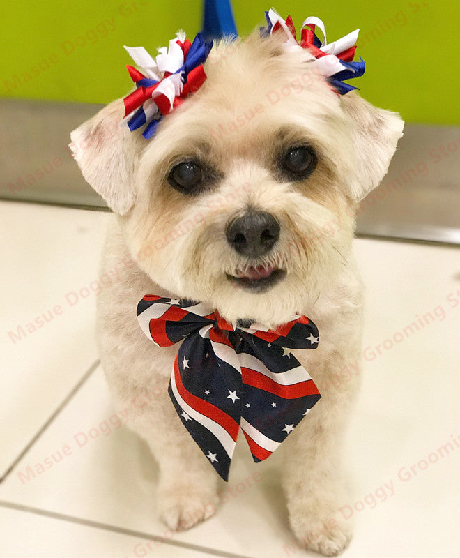 Stylish Dog Bowties - 100pcs Assorted Colors Pet Accessories for Weddings & Events