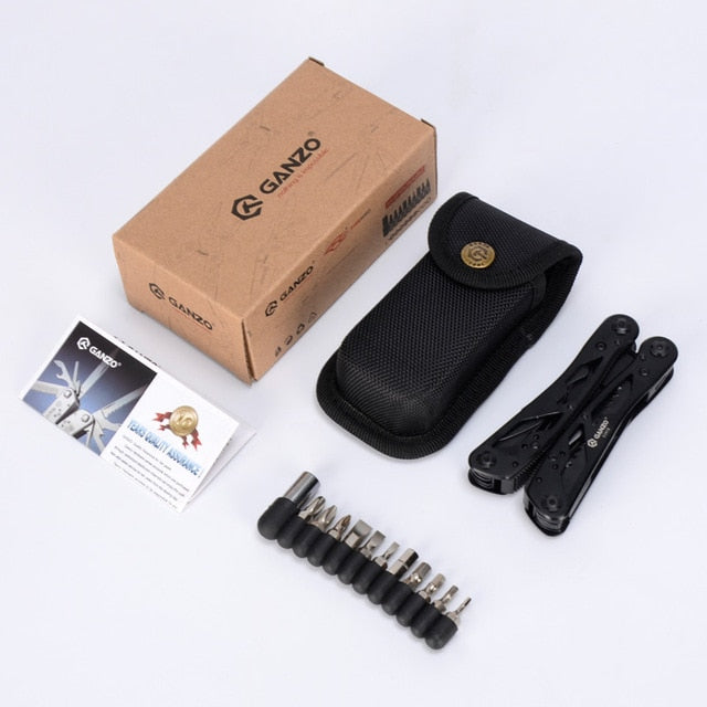 Ganzo G202B Stainless Steel Multi-Tool Folding Knife
