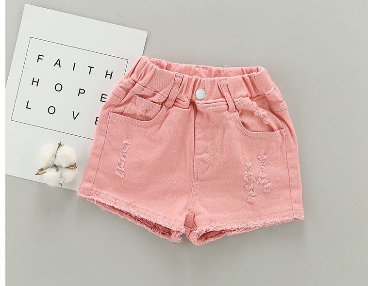 VIDMID Girls' Soft Cotton Shorts - Casual Summer Wear