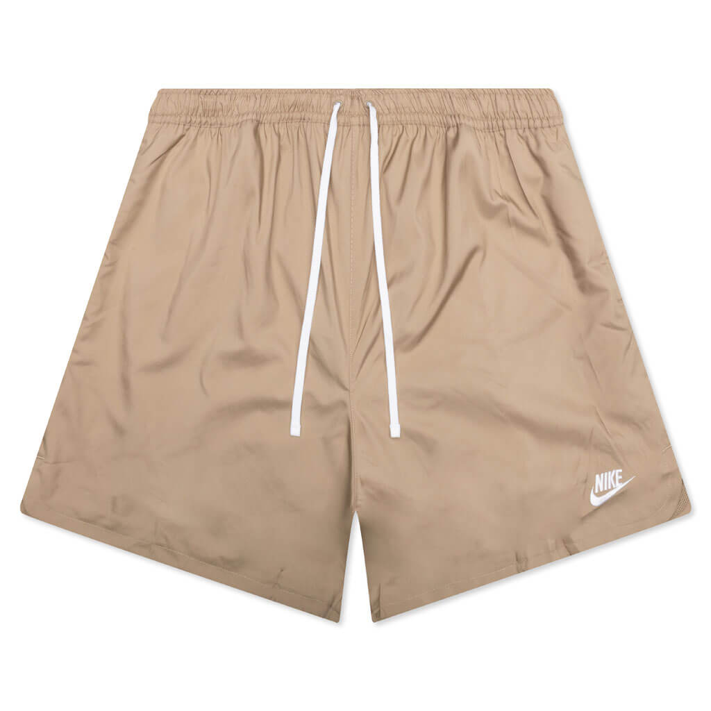 Nike Sport Essentials Woven Lined Flow Shorts - Khaki/White