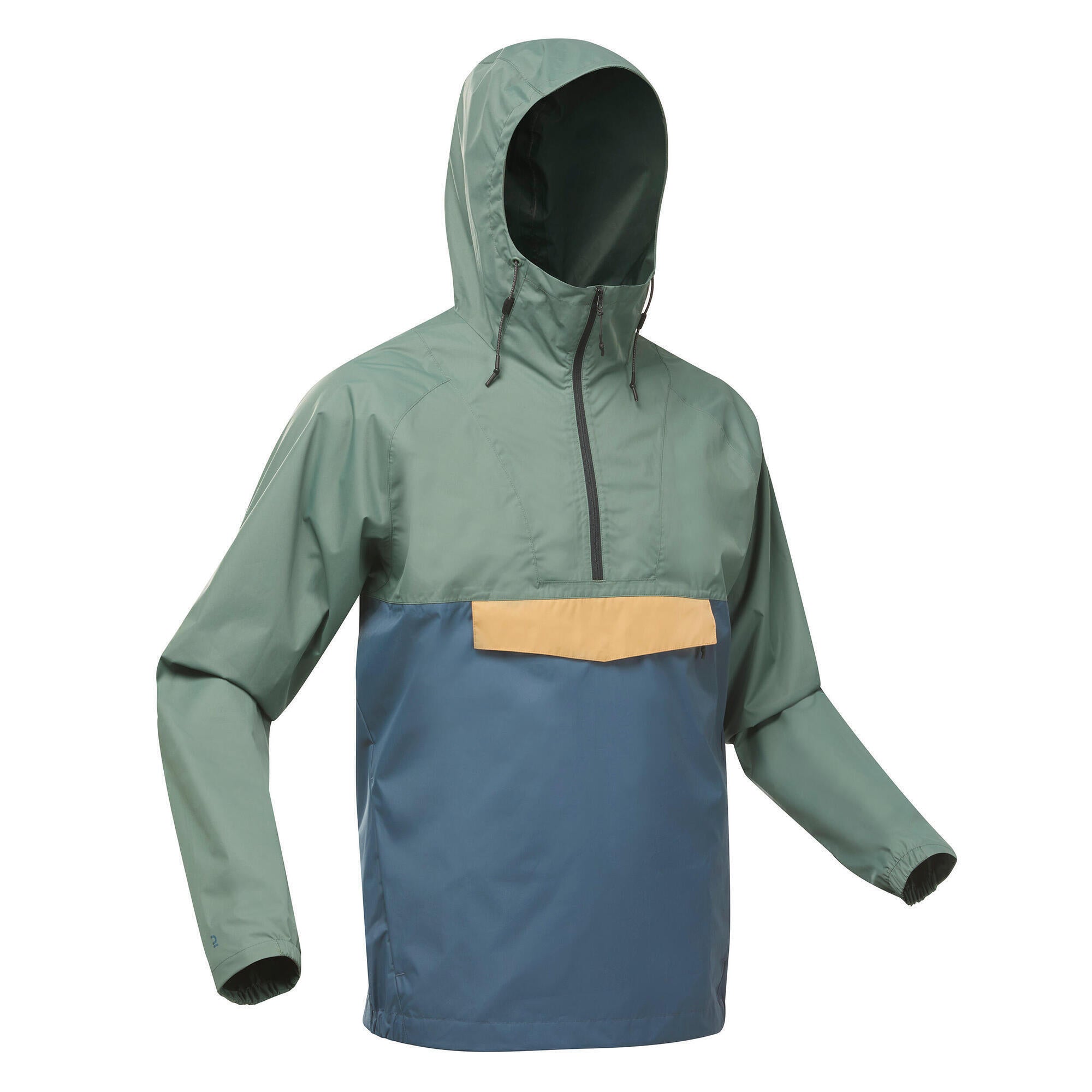 Men's Eco-Friendly Waterproof Hiking Jacket NH150