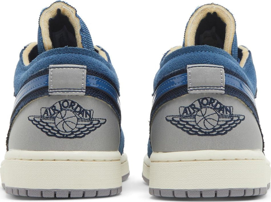 Air Jordan 1 Low SE Craft Inside Out Obsidian Sneaker
