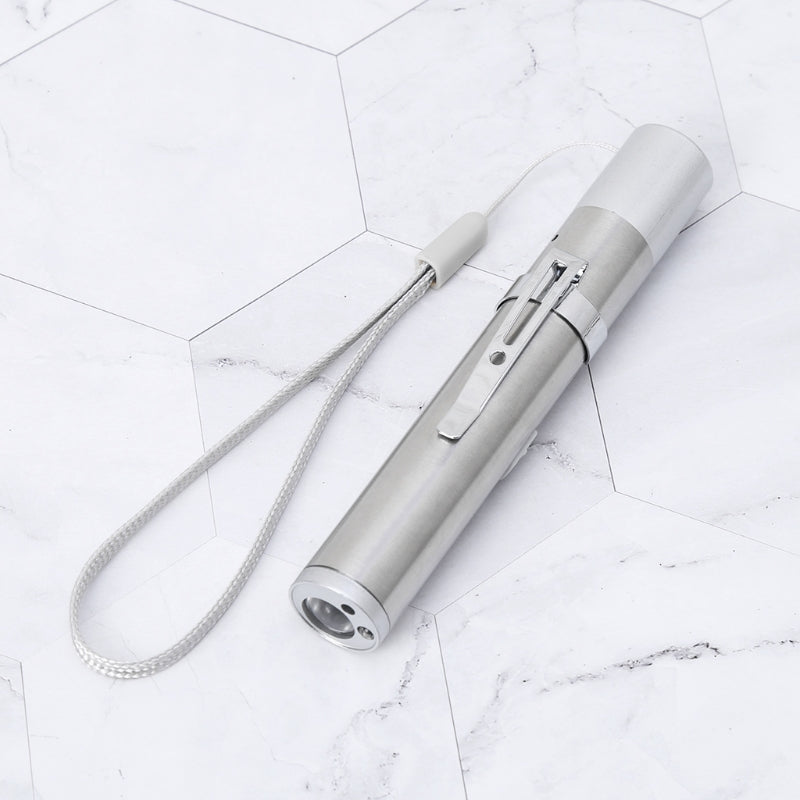 Multi-Functional 3in1 USB Gadget: LED Flashlight, UV Torch, Emergency Lamp
