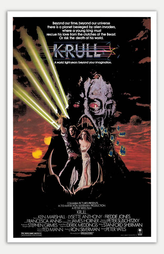 Krull - 11 x 17 Movie Poster Reprint (1983)