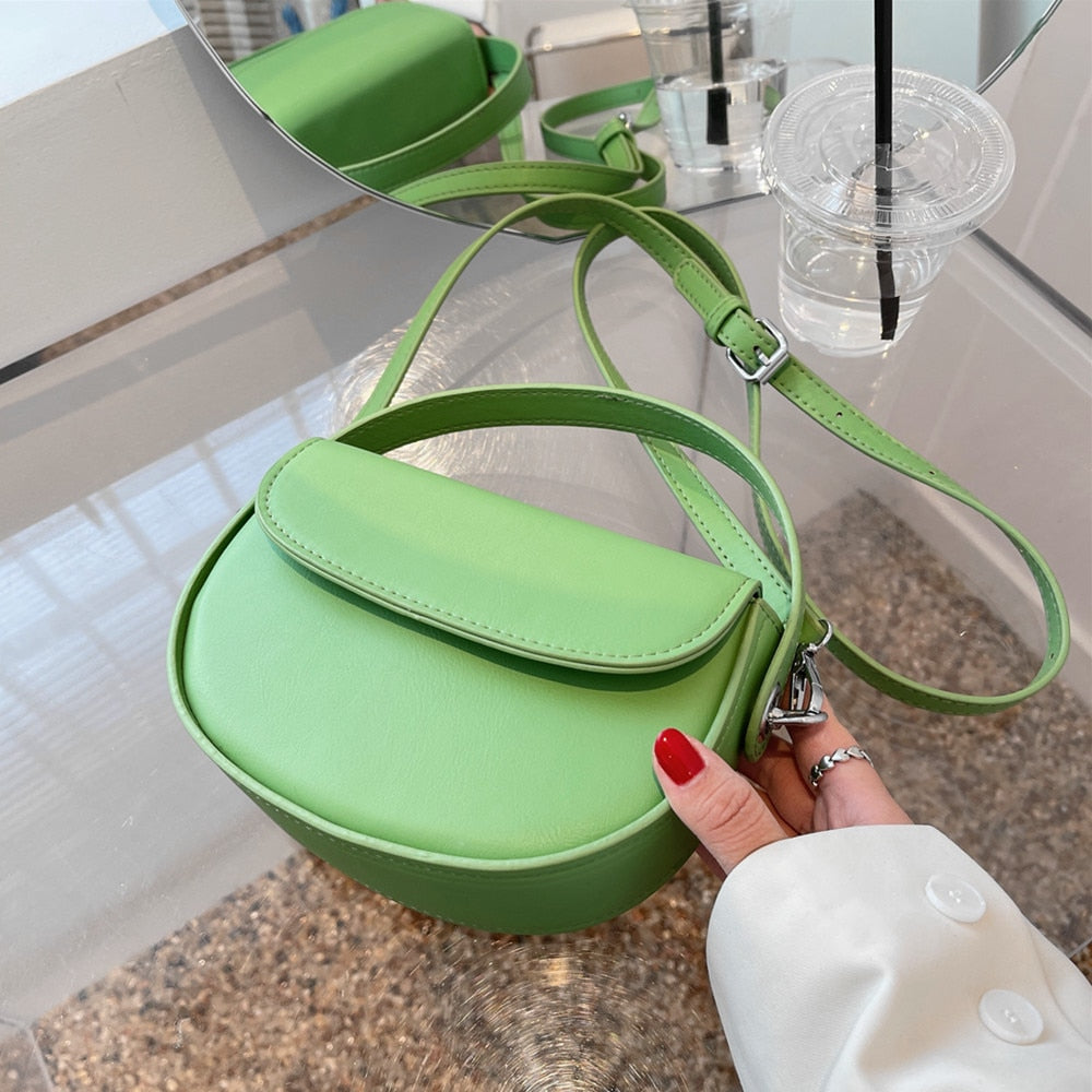 Kukombo Trendy Saddle Crossbody Bag