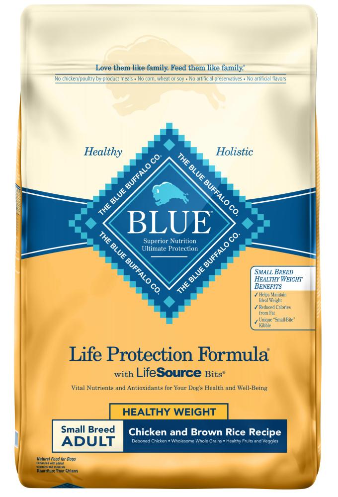 Blue Buffalo Small Breed Healthy Weight Dry Dog Food - Premium Nutrition for Small Dogs