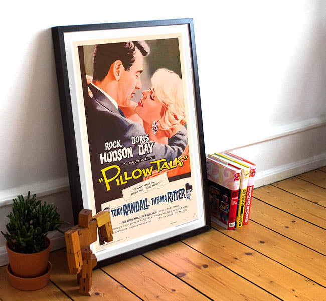 Pillow Talk - Classic 1959 Reprint Movie Poster, 11 x 17