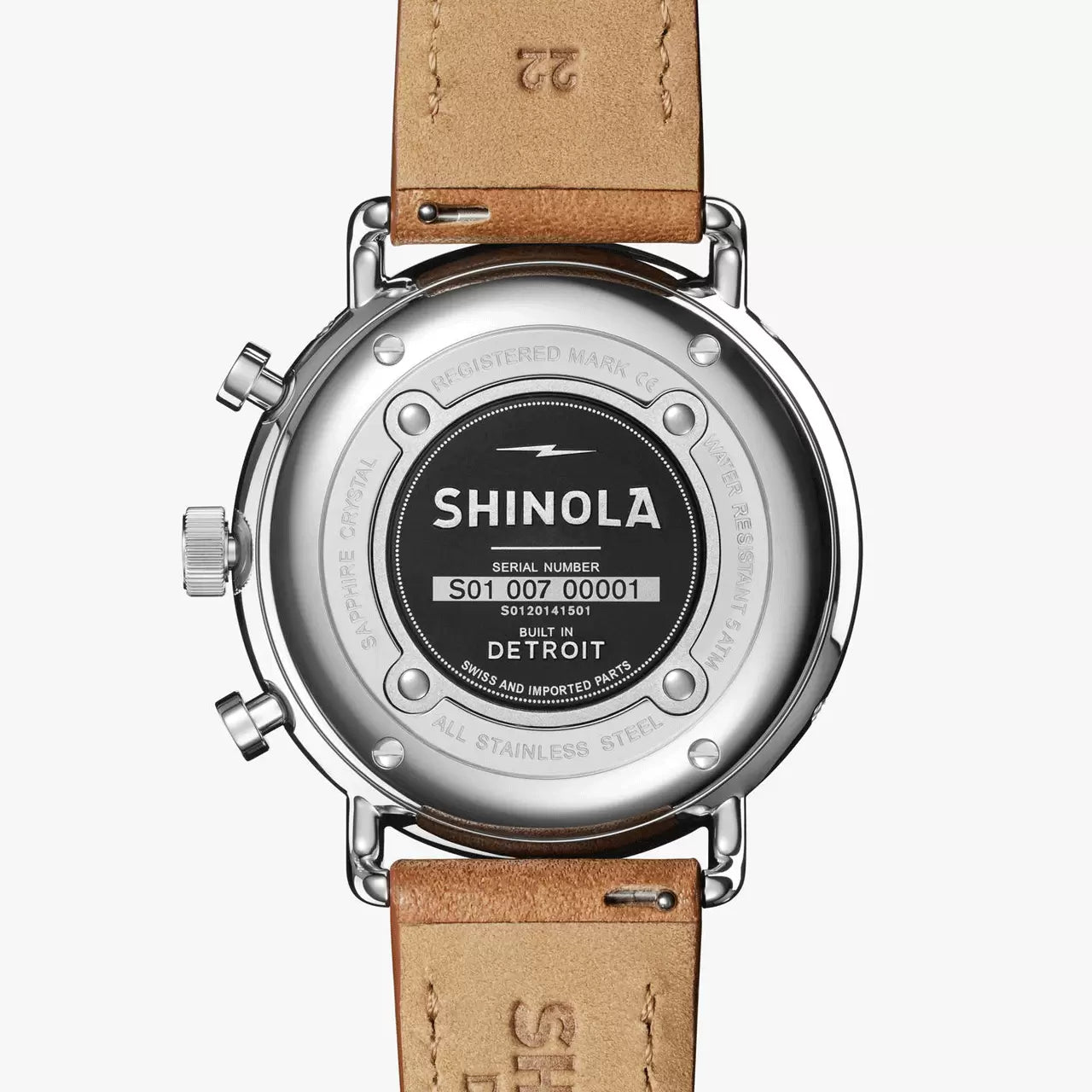 Shinola Canfield Sport 45mm Chronograph Watch