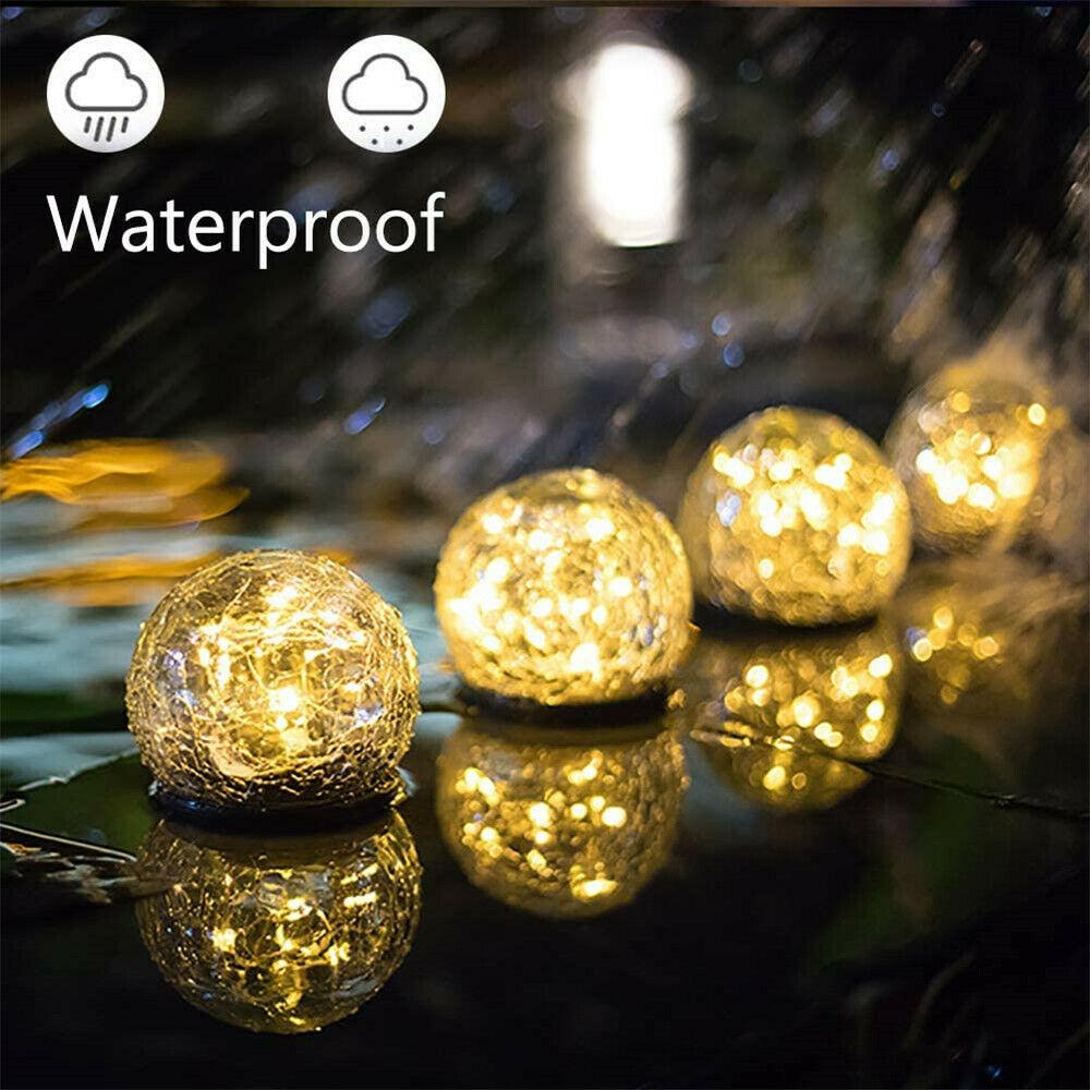 Eco-Friendly Outdoor Solar LED Globe Light