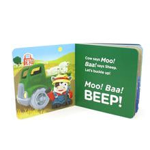 Green Toys First Keys & Squeak! Vroom! Zoom! Board Book Set