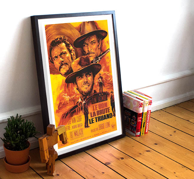 Classic Western Movie Poster - The Good, the Bad and the Ugly