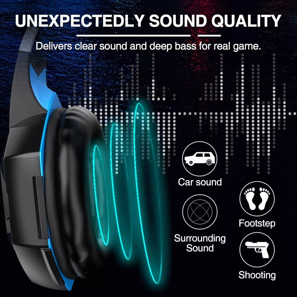 High-Quality Gaming Headset with Noise Cancelling and Microphone