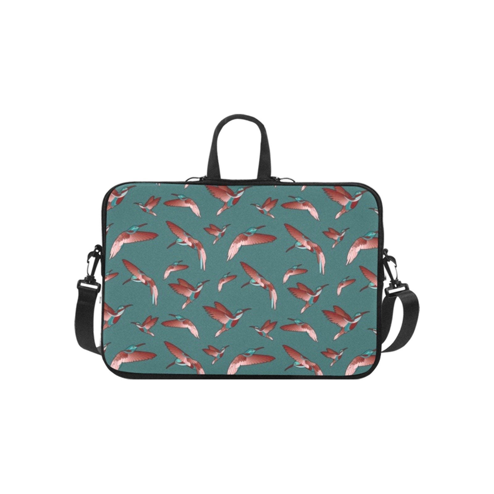 Elegant Hummingbird Neoprene Laptop Bag