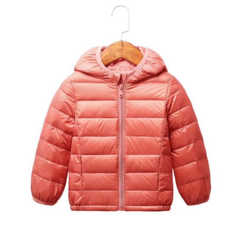 Children's Hooded Down Jackets - Warm and Stylish Outerwear for Boys and Girls