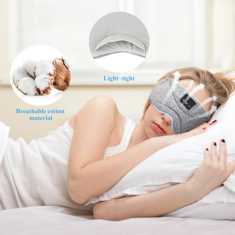 Greatlizard BT5.0 Sleep Headphones with Ultra Thin Speakers