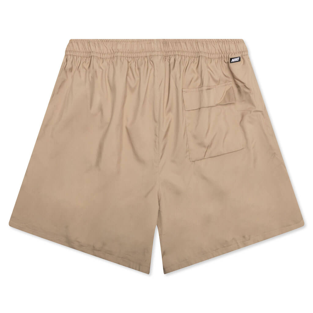 Nike Sport Essentials Woven Lined Flow Shorts - Khaki/White