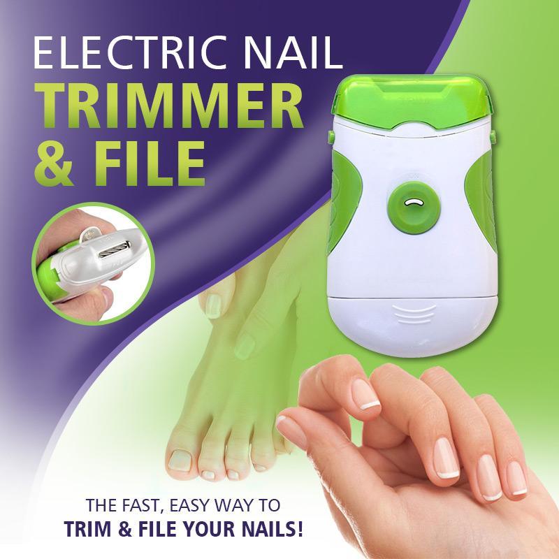 Electric Nail Trimmer and File - Safe and Effortless Nail Care Tool