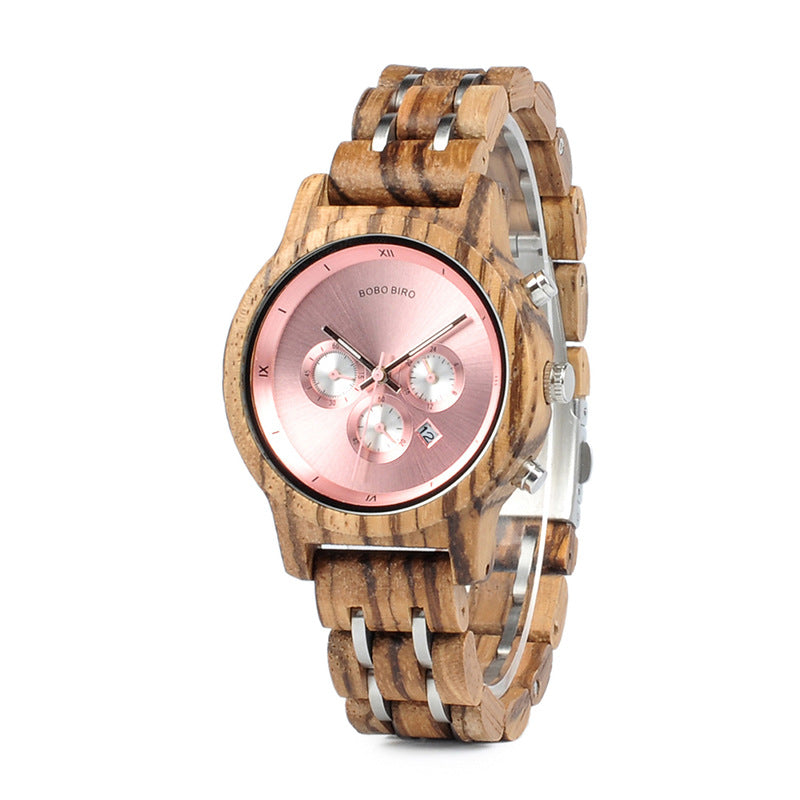 Elegant Wooden Watch for Men - Business & Casual Style