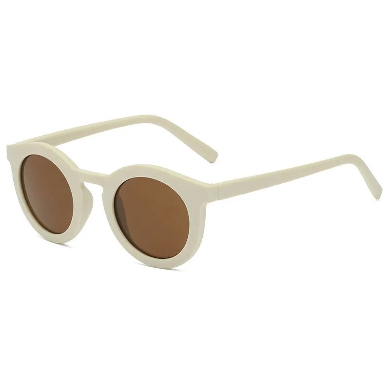 Stylish Green Retro Round Sunglasses for Men & Women