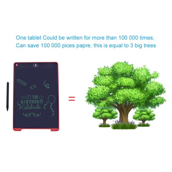 12 Inch Multi-Functional LCD Writing Tablet with Mouse Pad and Ruler