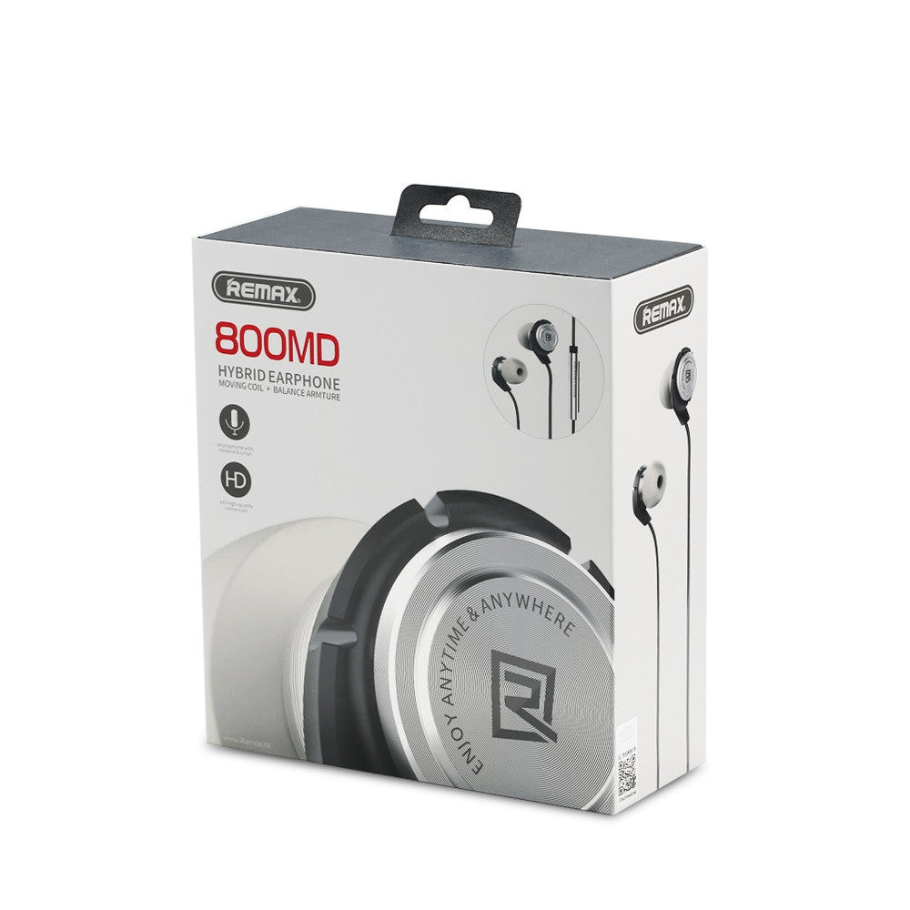 REMAX Hybrid RM-800MD In-Ear Headphones with HD Microphone