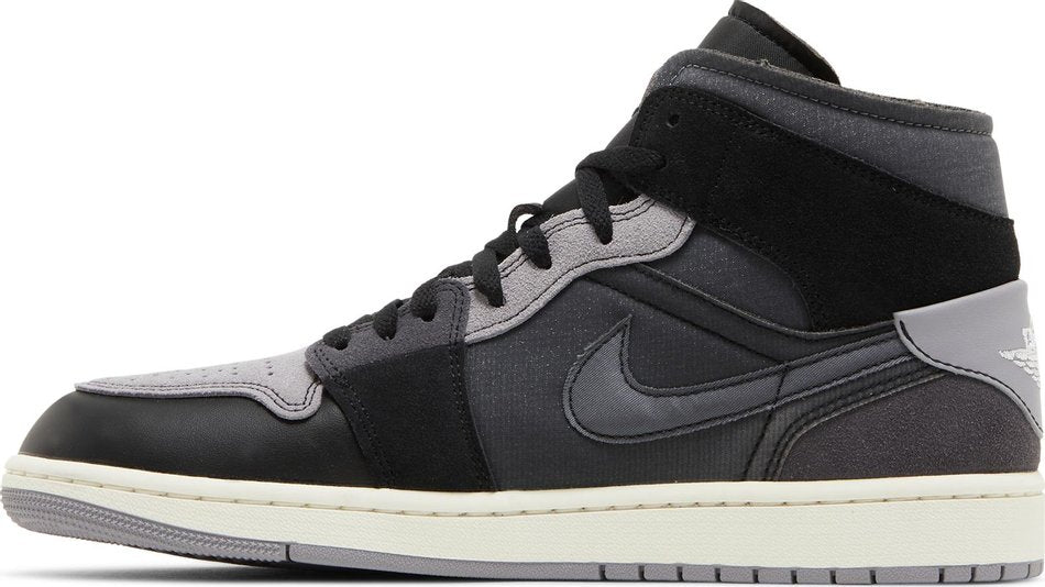 Air Jordan 1 Mid SE Craft 'Inside Out' Black DM9652-001