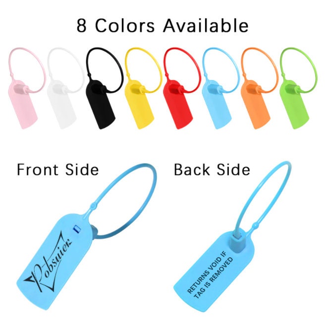 100 Custom Hang Tags, Personalized Branding, Clothing Labels for Retail