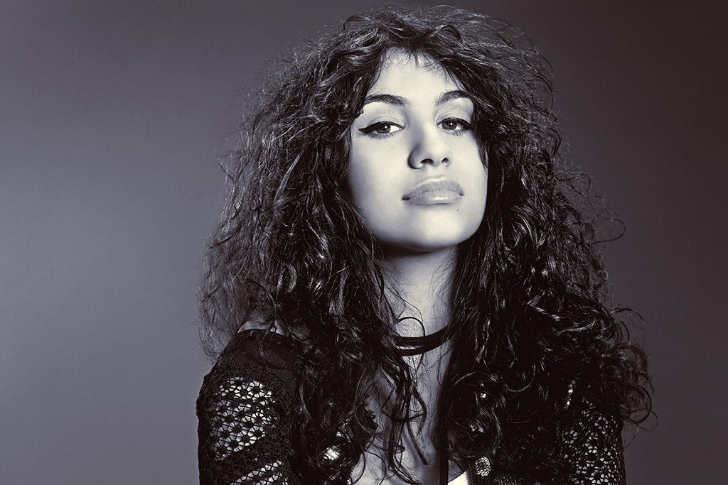 Alessia Cara Black and White Music Poster