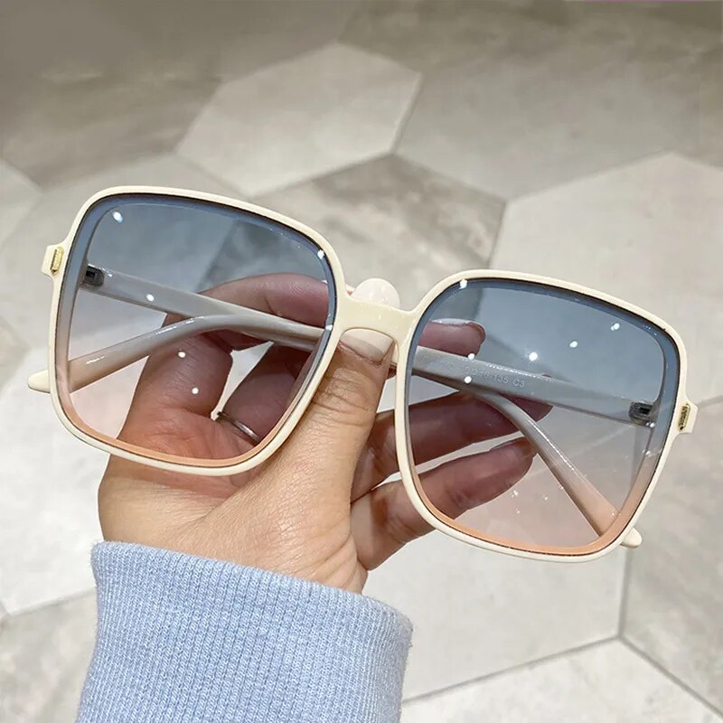 Stylish Women's Designer Square Sunglasses