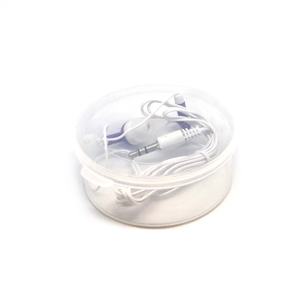 High-Quality Purple Stereo Earbud Headphones