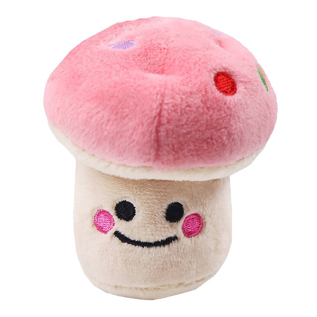 Durable Plush Squeaky Bone Dog Toys for Chewing and Training