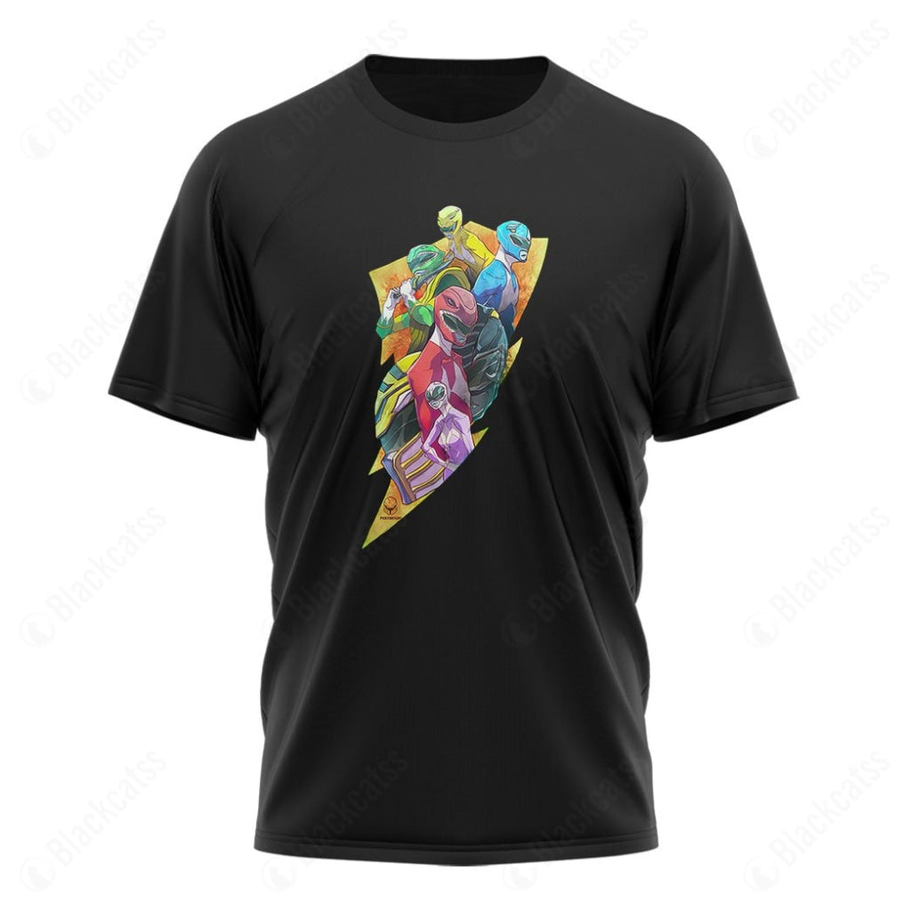 Angel Grove Reunion Custom Graphic T-Shirt