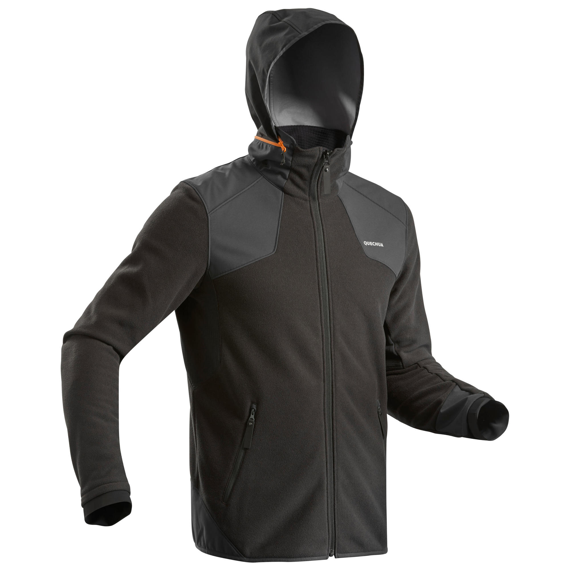 Quechua Men's SH500 Waterproof Hiking Fleece Jacket